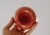 Mid-Century Modern Vinage Orange Porcelain Tealight Candleholder Set by Arzberg Germany - a Pair For Sale - Image 3 of 12