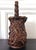 Mid-Century Modern Large Antique Japanese Smoked Bamboo Basket Ikebana Mingei For Sale - Image 3 of 18