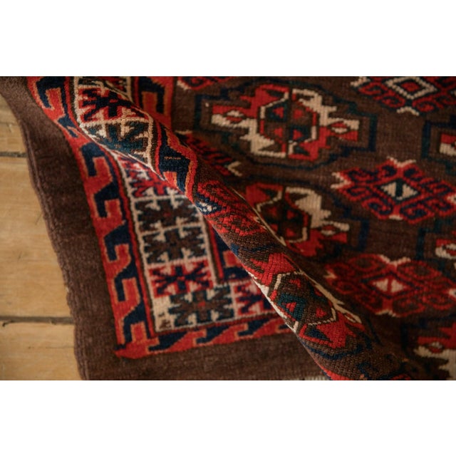 Old New House Antique Turkmen Rug Runner - 1'10" x 3'9" For Sale - Image 4 of 11