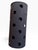 Vintage Space Age Black Perforated Cylinder Table Lamp For Sale - Image 4 of 6