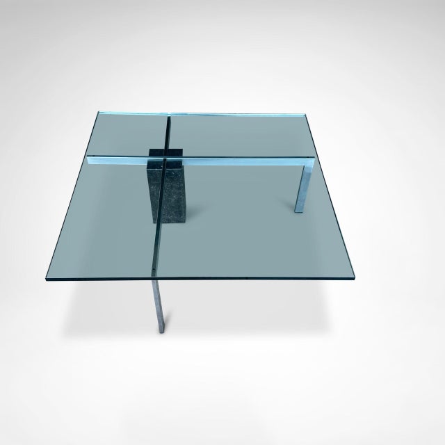 1980s KW1 Coffee Table in Glass and Granite by Hank Kwint for Metaform, 1980s For Sale - Image 5 of 8