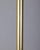Metal Italian Floor Coat Stand in Gilt Brass, 1960s For Sale - Image 7 of 8