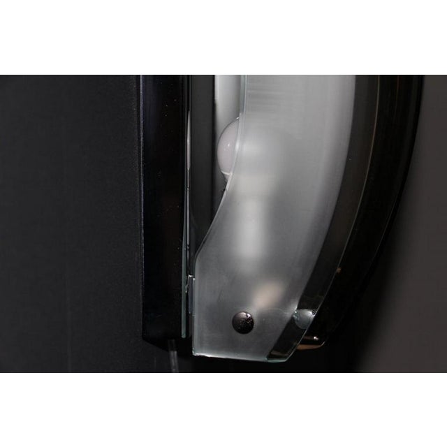 Sconces in Smoked and Light Green Glass in the style of Max Ingrand, 1960s, Set of 2 For Sale - Image 13 of 15