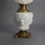 Victorian Antique Blanc De Chine Brass & Bronze Cupid Oil Lamp With Blown Out Glass C1900 For Sale - Image 3 of 12