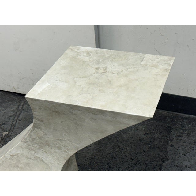Postmodern Environment Furniture Sculptural Cantilevered Console (Base Only) For Sale - Image 3 of 12