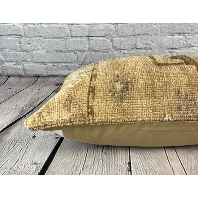 16 x 24 Rug Pillow Anatolian Luminescence Turkish Pillow Cushion Cover For Sale - Image 4 of 4