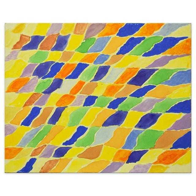 Reticulum - Oil Painting 2019 by Giorgio Lo Fermo 2019 For Sale - Image 4 of 4