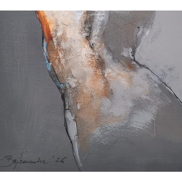Contemporary Michal Bajsarowicz, A Nude, 2026, Acrylic on Canvas For Sale - Image 3 of 4