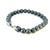 1990s 1990s David Yurman Hematite Prayer Beads Bracelet 8" 8 mm Sterling Silver Estate For Sale - Image 5 of 6