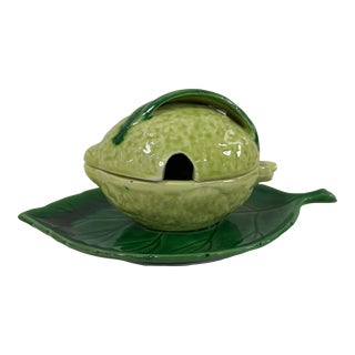 Vintage Italian Lime Sauce Boat For Sale