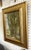 Robert Maione (American, 1932-1987) Original Signed and Framed Oil Painting on Canvas Titled 'Wooded Road by a River' C1976 For Sale - Image 17 of 18