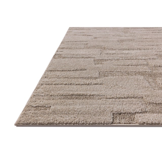 Contemporary Amber Lewis x Loloi Monty Taupe / Beige 7'-10" x 10' Area Rug For Sale - Image 3 of 7