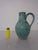 Turquoise Studio Ceramic Vase by Kerstin and Ralf Unterstab for Kunsttöpferei Unterstab, East Germany, 1960s For Sale - Image 4 of 18