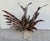 Late 20th Century Vintage Modern Enamel on Copper Mounted on Quartz Base Tropical Lion Fish Sculpture For Sale - Image 5 of 11