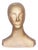 Mid-Century Modern Bust in Patinated Plaster, Czech, 1960s For Sale