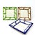 Italian Fret Rim Tray — Italian Hand-Painted Ceramic, Bamboo Motif, Natural For Sale - Image 3 of 3