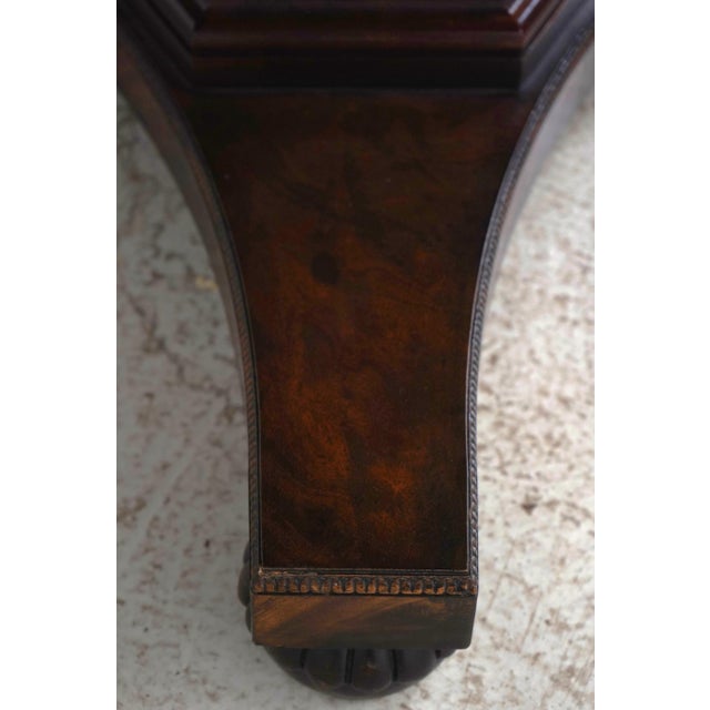 Henredon Mahogany Double Pedestal Inlaid Dining Table For Sale - Image 15 of 18