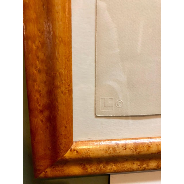 Philip Pearlstein, Girl in Ballerina Dress (Thonet Chair) Color Lithograph, American Modernist, c.1970 For Sale In Miami - Image 6 of 8