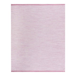 Modern Pink and Beige Flat Weave Rug by Doris Leslie Blau For Sale