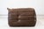 Not Yet Made - Made To Order Vintage Two-Seater Togo Sofa with Arms in Brown Leather by Michel Ducaroy for Ligne Roset, 1970s For Sale - Image 5 of 18