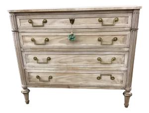 Louis XVI Style Bleached Chest by Baker Furniture Company