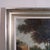 Mid-Century Modern Mid 20th Century Large Custom Framed Italian Countryside Village Landscape Oil Painting by Toni Bordignon For Sale - Image 3 of 18