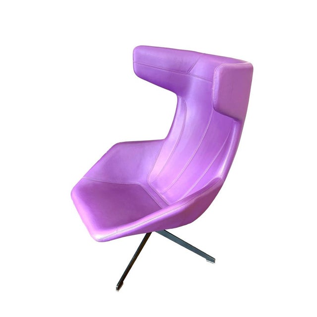 Take a Line for a Walk Swivel Chair by Alfredo Häberli for Moroso, 2009 For Sale - Image 11 of 11