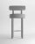 Not Yet Made - Made To Order Collector Moca Bar Chair in Boucle Light Grey by Studio Rig For Sale - Image 5 of 5
