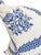 2020s Blue and White Bennison Print Pillow For Sale - Image 5 of 5