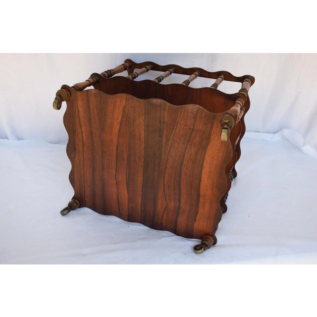 English Magazine Rack For Sale - Image 10 of 11