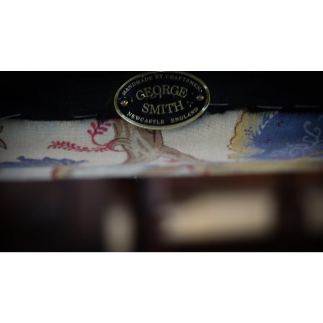 Laid Back Armchairs by George Smith, 2010s, Set of 2 For Sale - Image 4 of 18