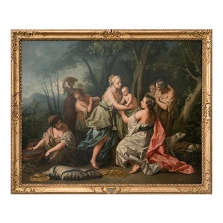 Jacopo Amigoni, The Birth of Adonis, 1800s, Oil on Canvas For Sale