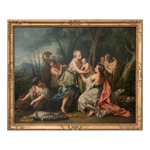 Jacopo Amigoni, The Birth of Adonis, 1800s, Oil on Canvas For Sale