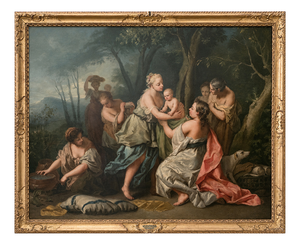 Jacopo Amigoni, The Birth of Adonis, 1800s, Oil on Canvas