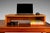 Brown Danish Mid-Century Modern Computer Riser / Desk Organizer in Teak by Jesper International, Denmark, C. 1980s For Sale - Image 8 of 18