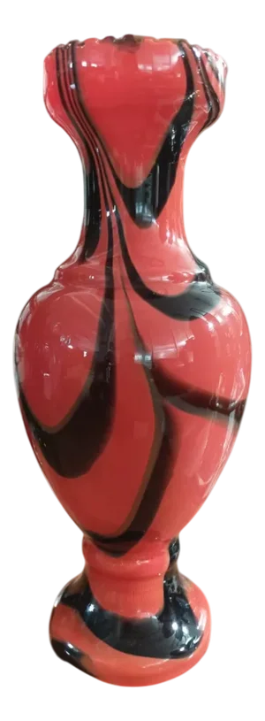 Opaline Glass Vase attributed to Carlo Moretti, 1970s