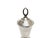 Postmodern Silver Plated Bumper, Poland, 1950s For Sale - Image 4 of 12
