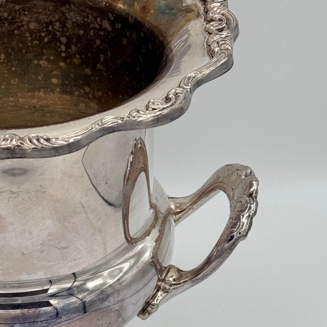 American Vintage Gorham Heritage Silverplate Trophy Vase / Wine Cooler For Sale - Image 3 of 7