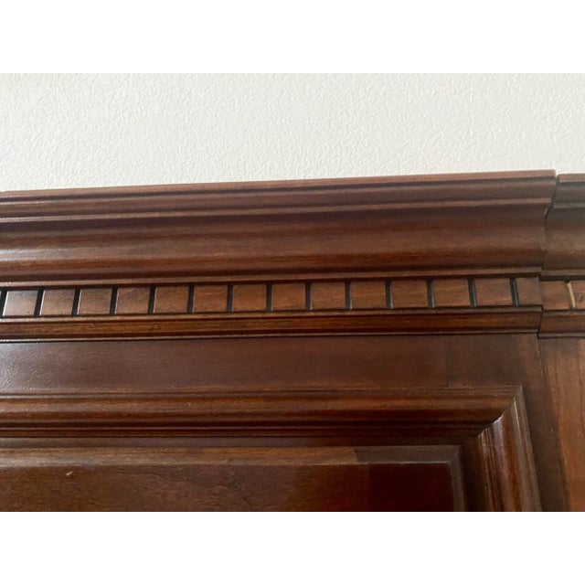 Pennsylvania House Cherry Wood Lighted Etagere/Display/Wall Unit With Cabinet With Doors 5 Piece Excellent Condition. For Sale - Image 9 of 15
