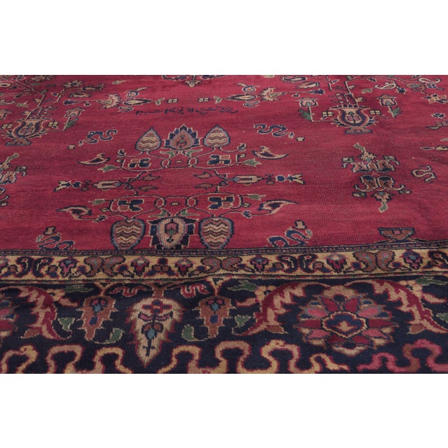 Early 20th Century Antique Turkish Sparta Rug, 09'09 X 13'05 For Sale - Image 5 of 12