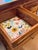 2000 - 2009 Completely Restored Solid Acacia Dresser Attributed to Nadeau For Sale - Image 5 of 10