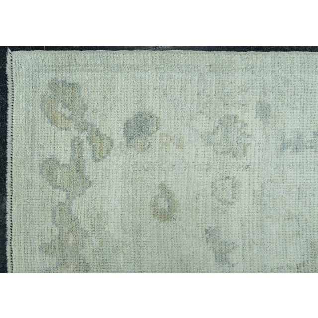 Turkish Oushak Rug 4'11" x 7'1" #19256 For Sale - Image 4 of 8