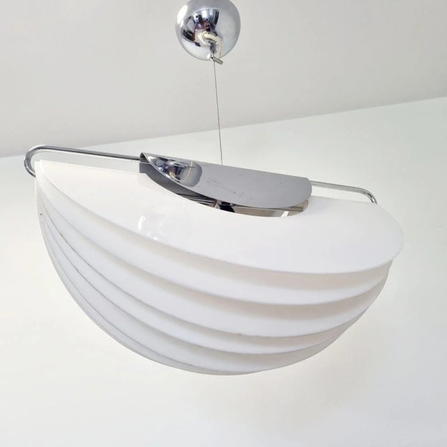 Italian Spicchio Pendant Lamp by Ermanno Lampa & Sergio Brazzoli for Guzzini, Italy, 1970s, in Very Good conditions....