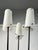 Mid-Century Modern Floor Lamp in Brass with Marble and Opal Glass by Angelo Lelii, Italy, 1950 For Sale - Image 10 of 13