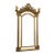 Baroque Style Full-Length Mirror With Gold Leaf Detailing For Sale