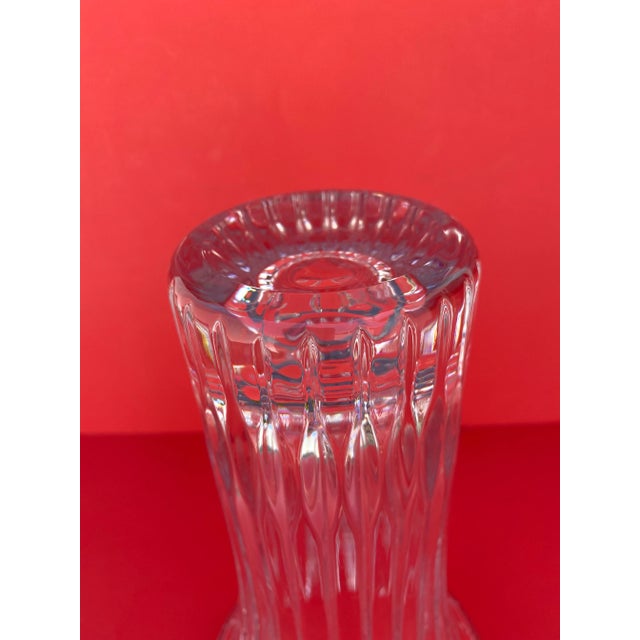 Crystal French Vintage Vase. For Sale In Los Angeles - Image 6 of 12