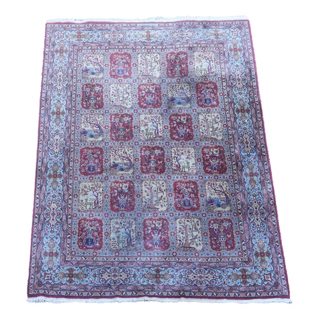 Large Rug with Patterns and Colors For Sale