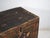 Antique painted Chinese trunk in pine wood, provincial painted furniture with polychrome composition originating from...