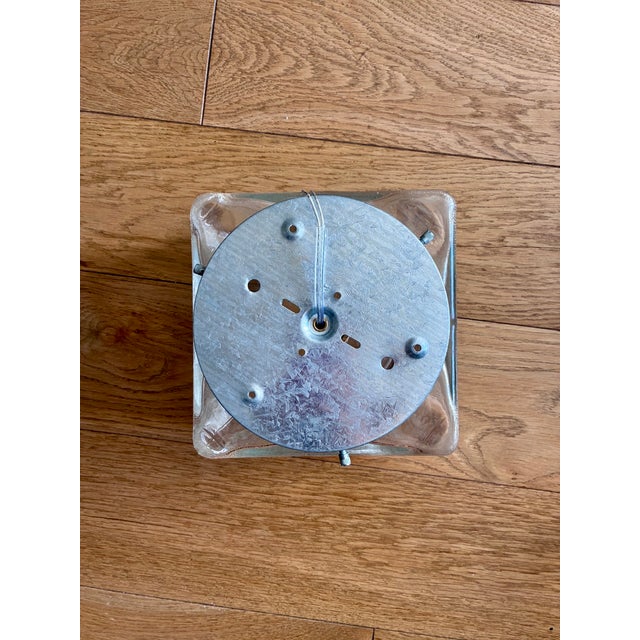 Ice Cube Glass Wall Lights, 1970, Set of 4 For Sale - Image 6 of 8