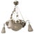 French Art Deco Chandelier With Grapes Motif For Sale